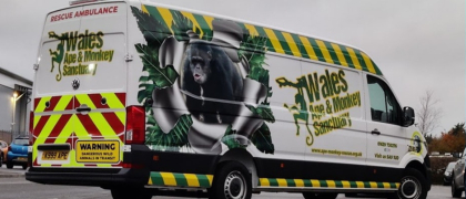 Animal Transportation with Temperature Monitoring & Animal Rescue Ambulance